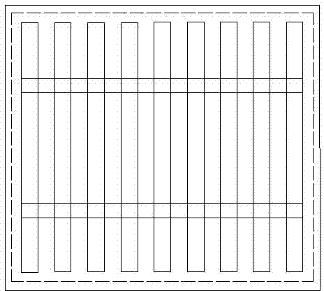 Method for preparing solar battery by adopting paraffin wax external-frame masking method