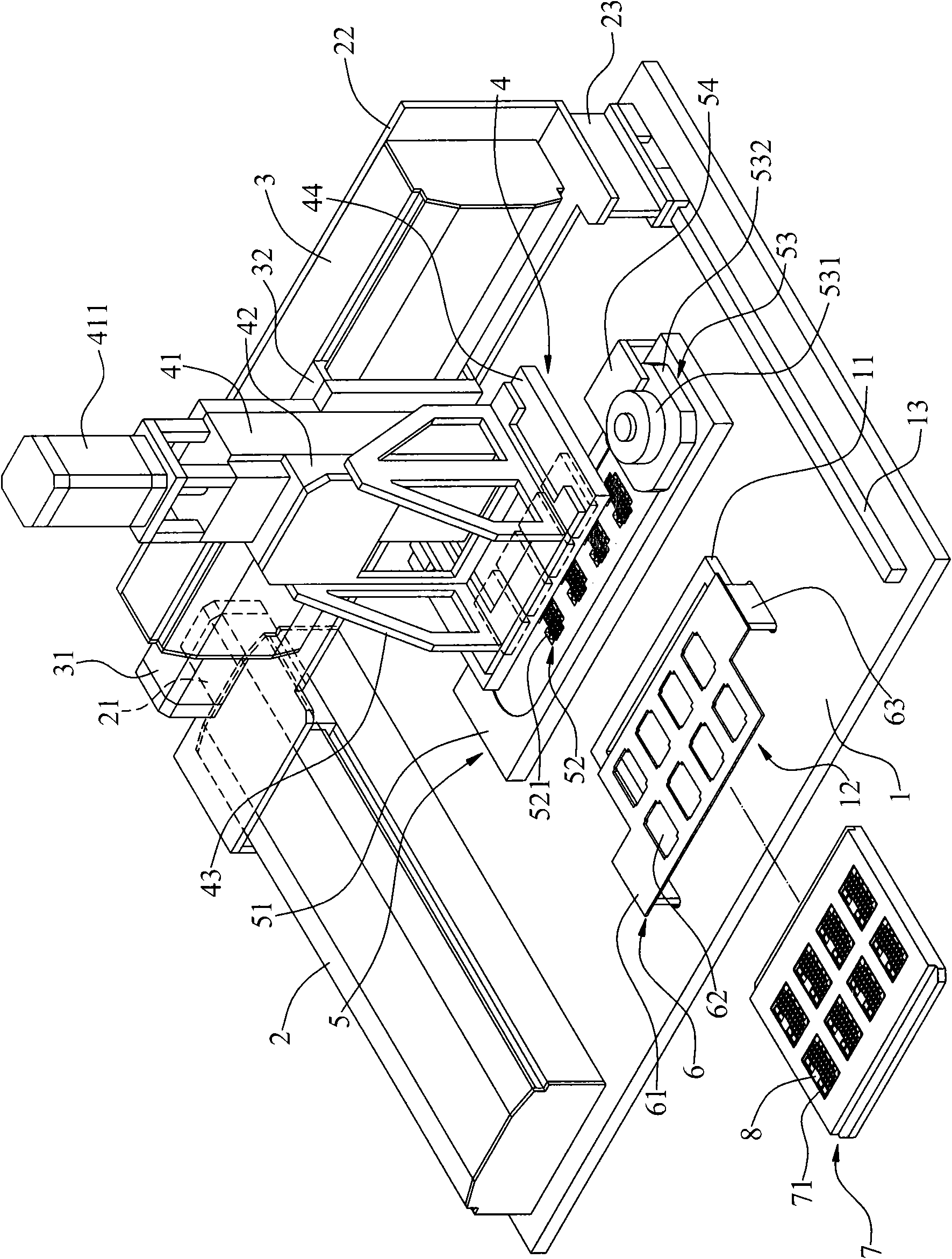 Transfer printing type glue dispensing method