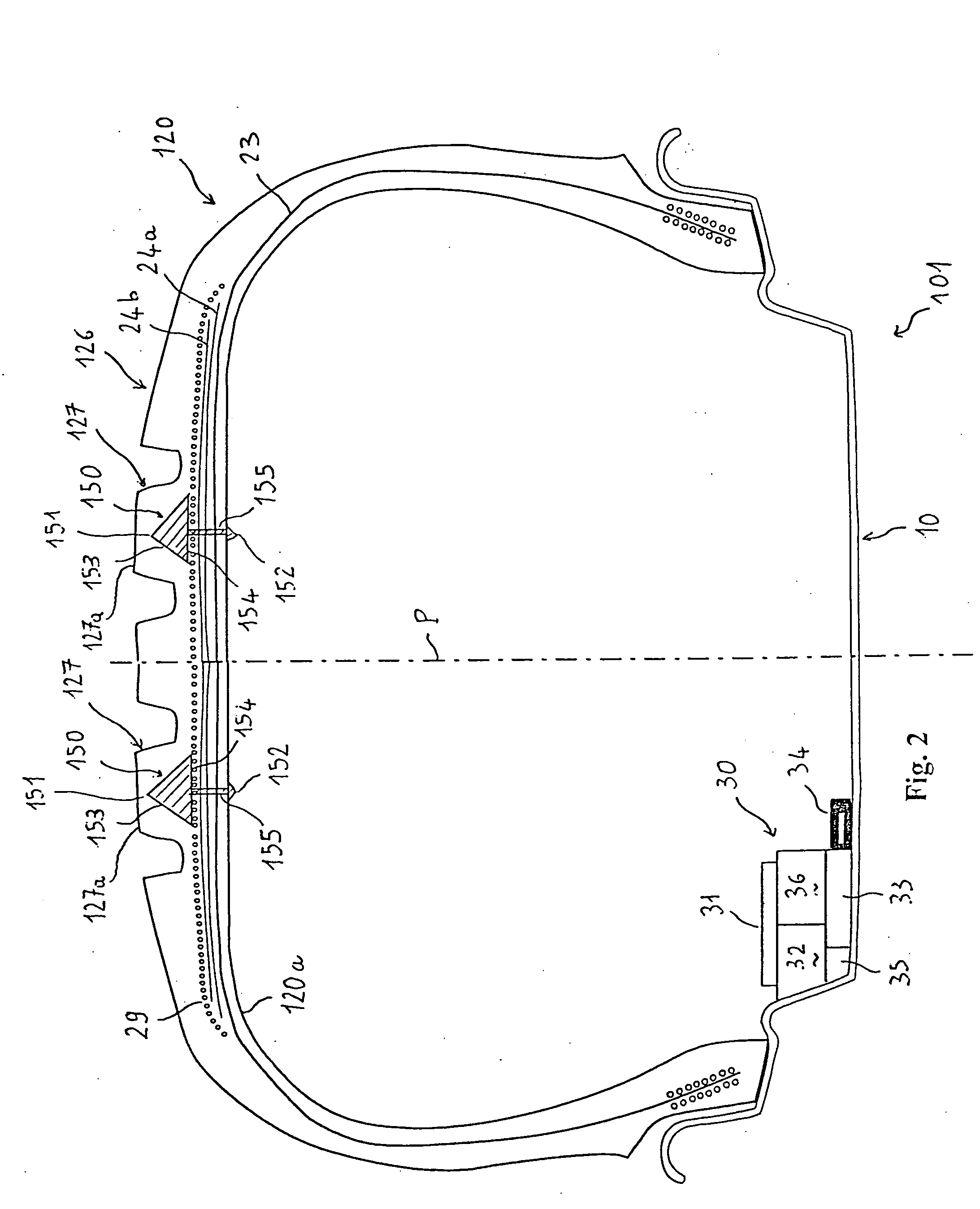 Method and systems for measuring wear on a tire