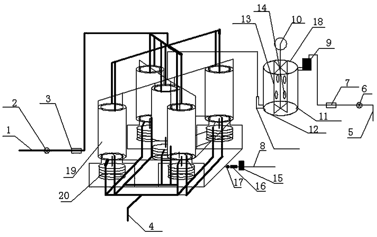 Device for preparing slurry ice