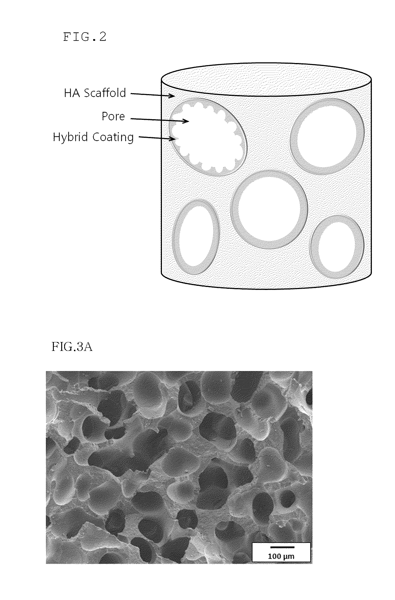 Method for manufacturing a porous ceramic scaffold having an organic/inorganic hybrid coating layer containing a bioactive factor