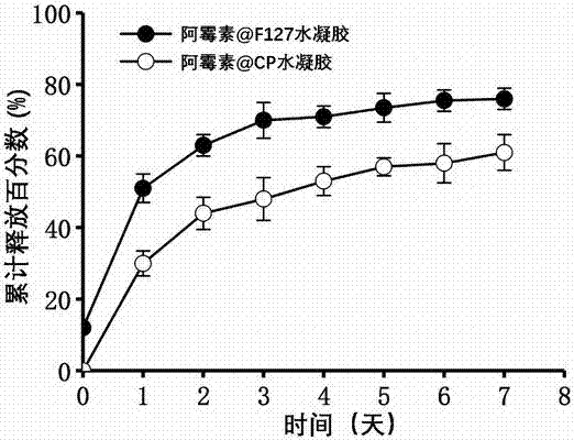 Chitosan anti-tumor hydrogel and application