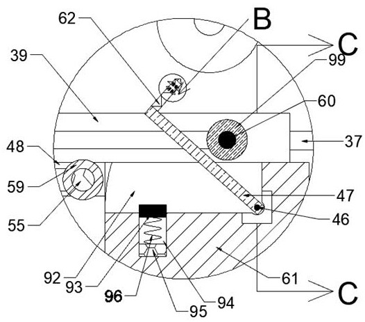 Recycling and cleaning treatment equipment for rubber tire