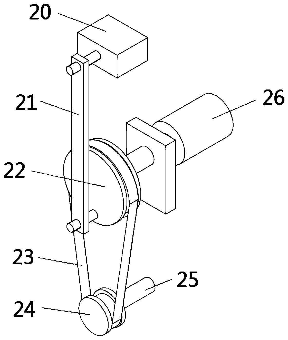 Cutting device for wood processing