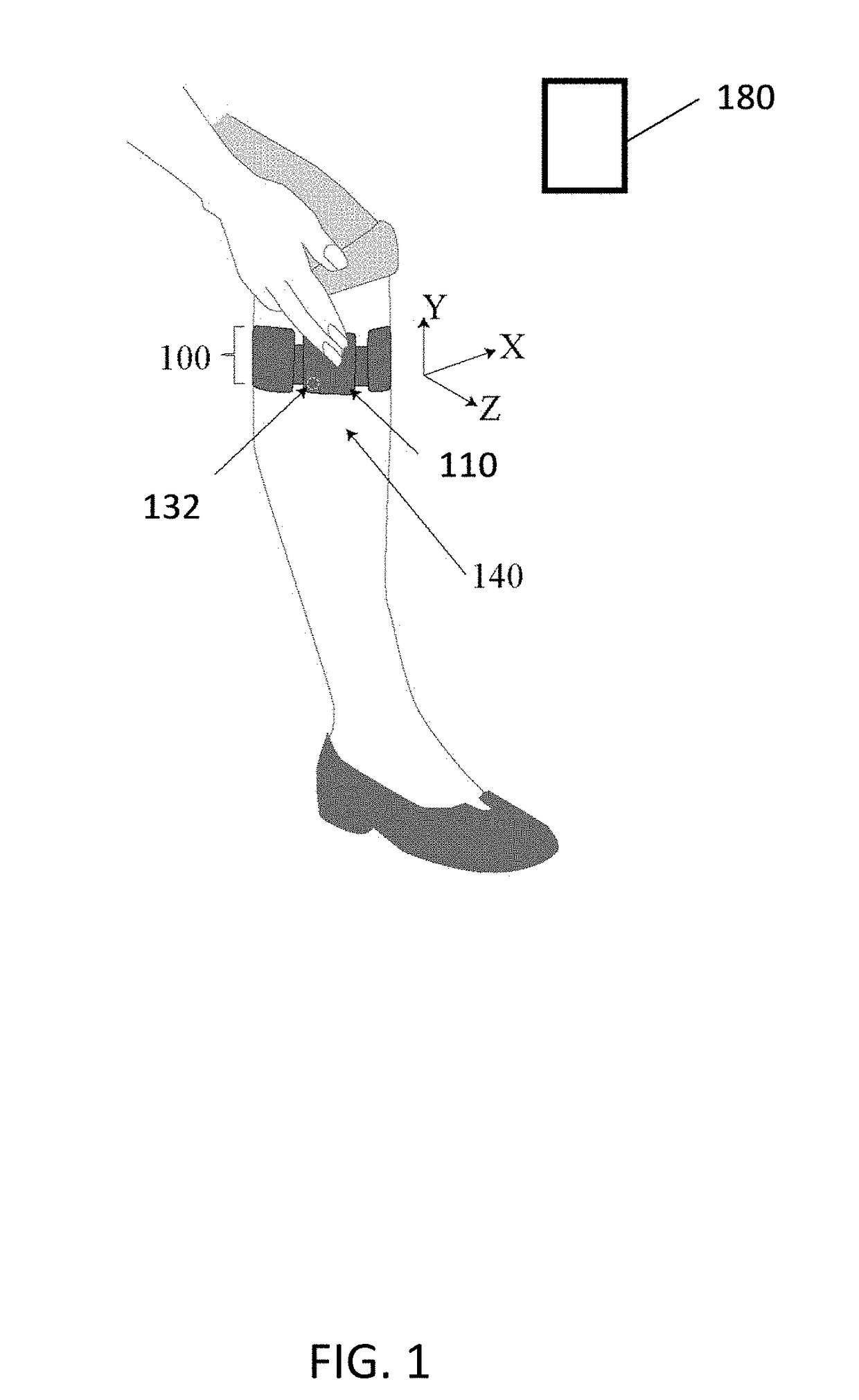 Apparatus and method for button-free control of a wearable transcutaneous electrical nerve stimulator using interactive gestures and other means