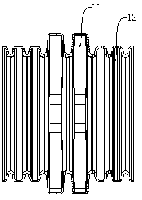 Pipe arrangement method of pipelines of power and communication cable integrated pipe gallery