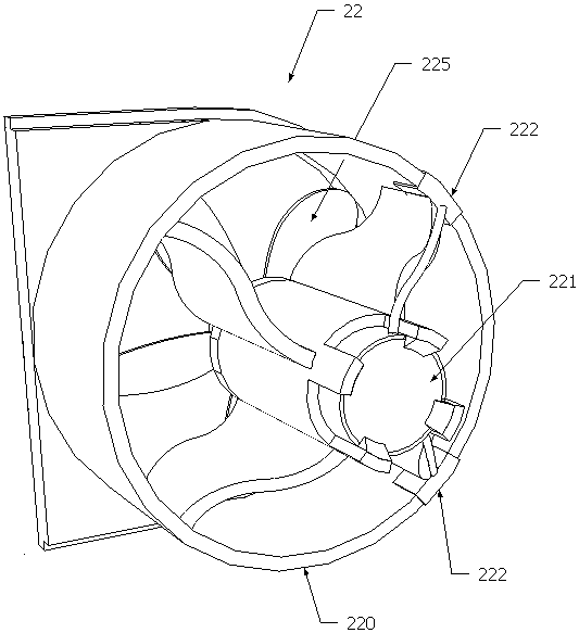 Energy-saving air supply method for portable air purification device