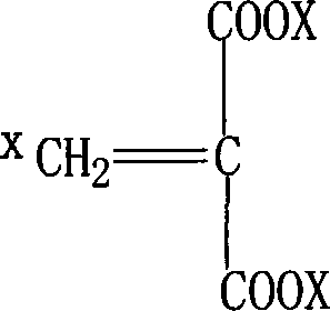 Organic high polymer coagulant and preparation method thereof