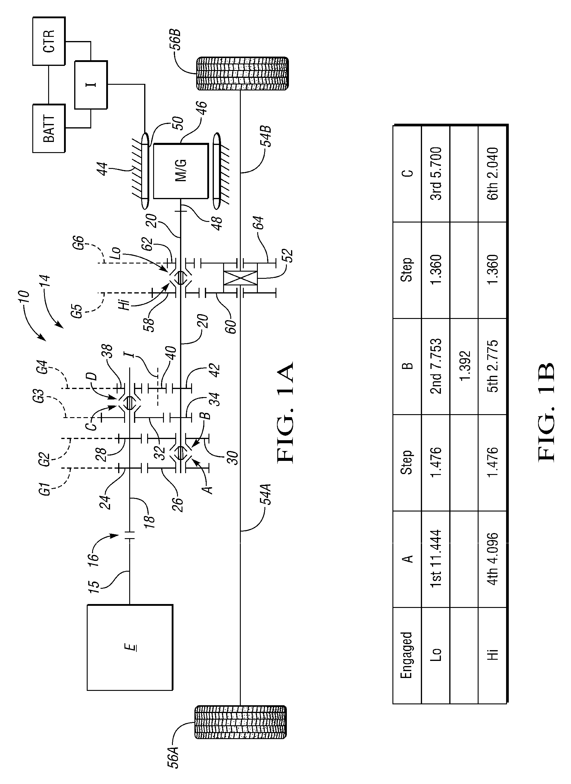 Single motor hybrid transmission