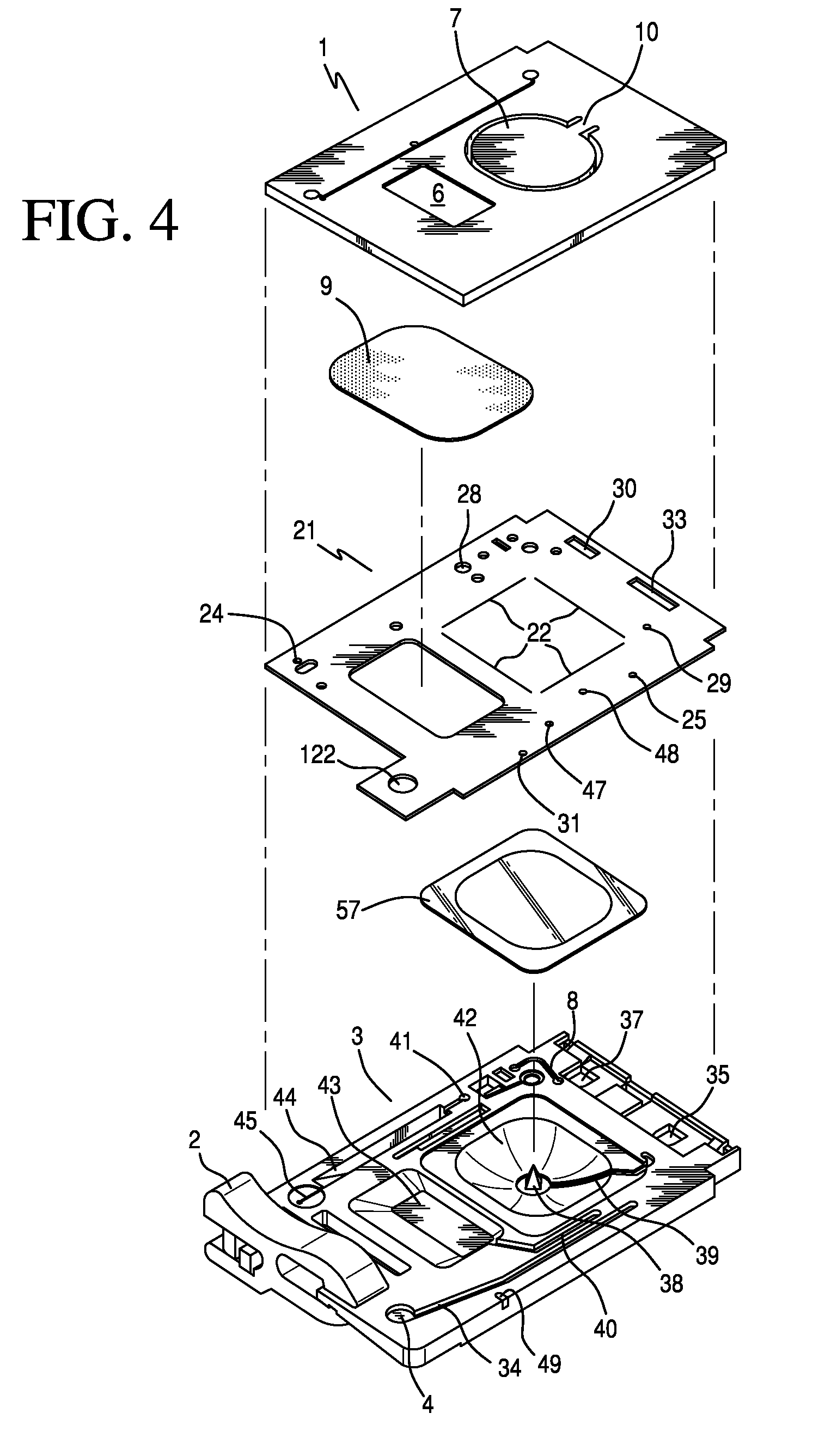 Sample Metering Device and Assay Device with Integrated Sample Dilution