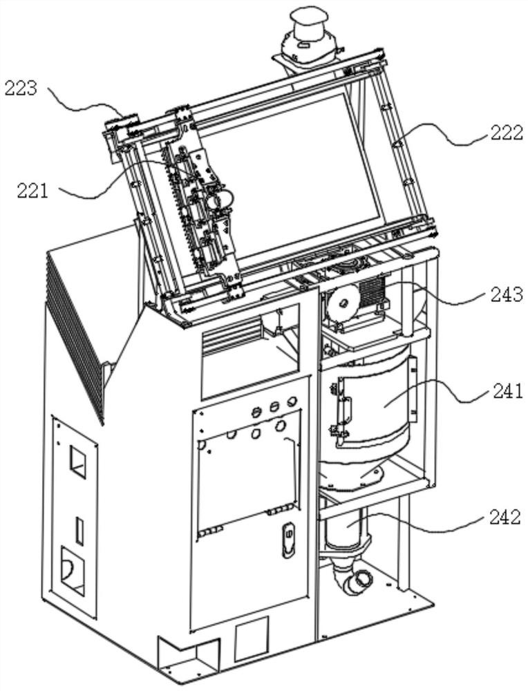 A kind of wall tile laying equipment