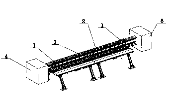 Method for producing H-shaped support piles