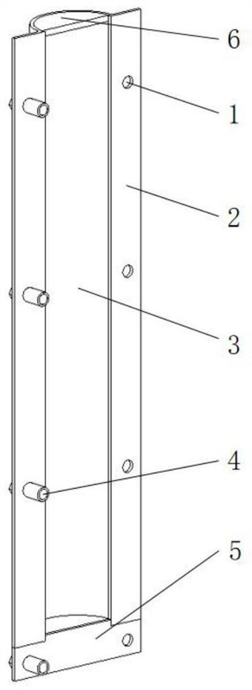 Construction device for one-time forming of pre-pressing grooves