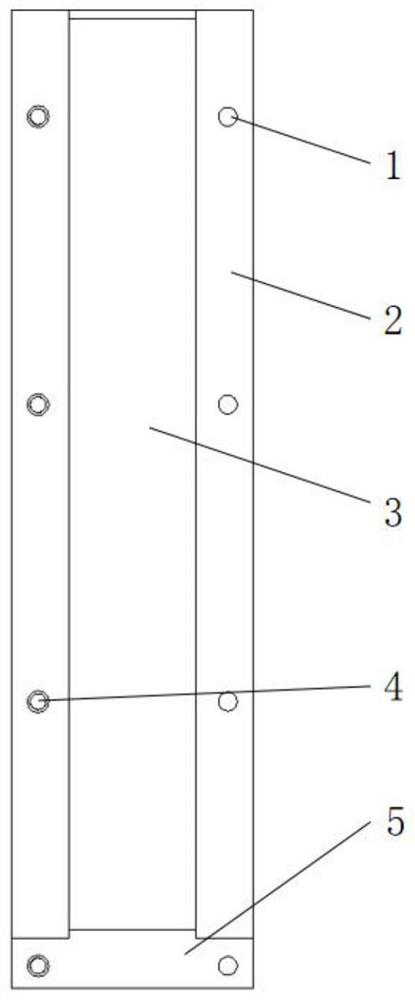 Construction device for one-time forming of pre-pressing grooves