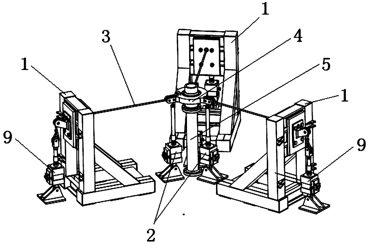 Durability test and test bench of a self-lubricating joint bearing