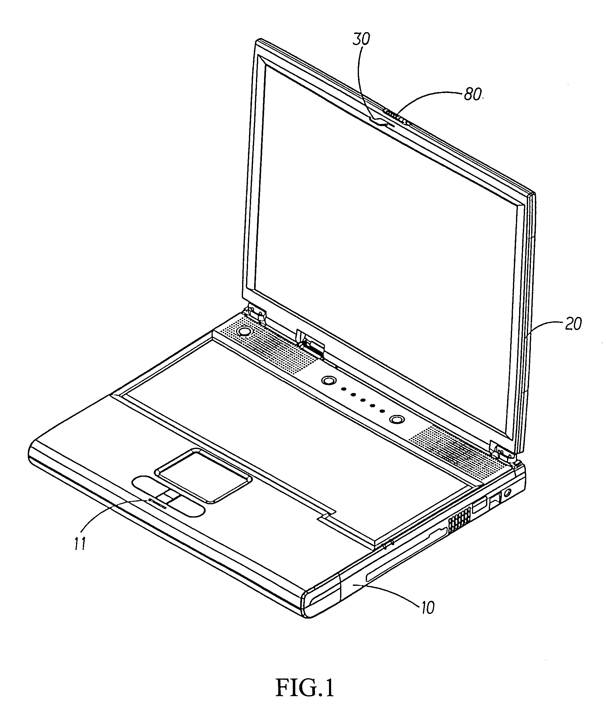 Magnetic open/close structure for electronic device