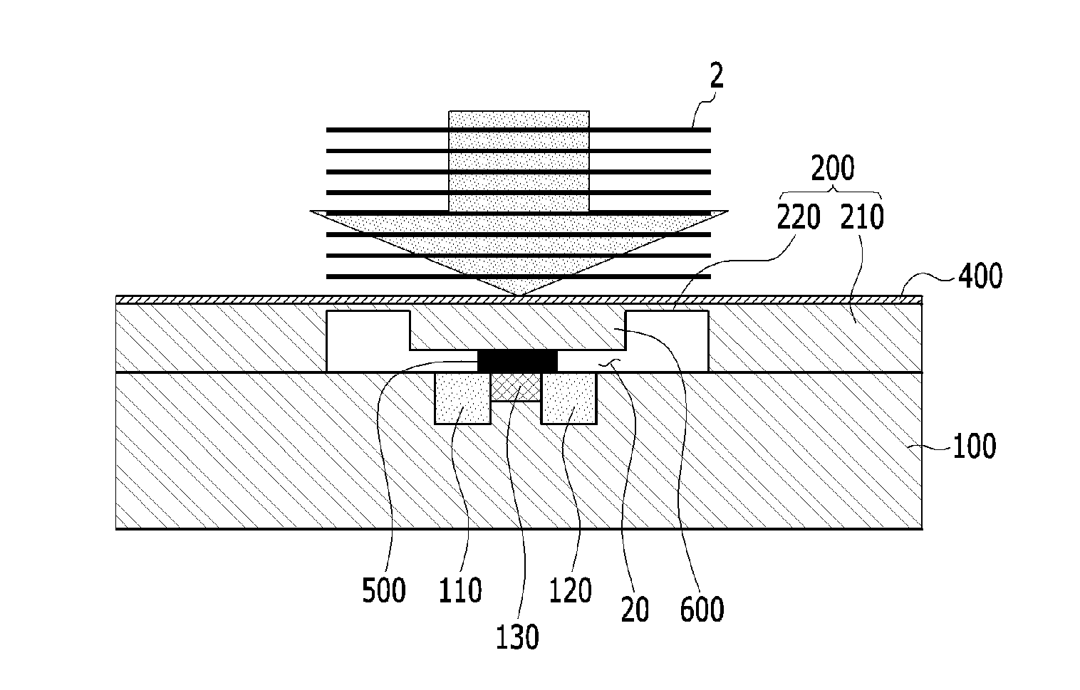 Sensor using sensing mechanism having combined static charge and field effect transistor