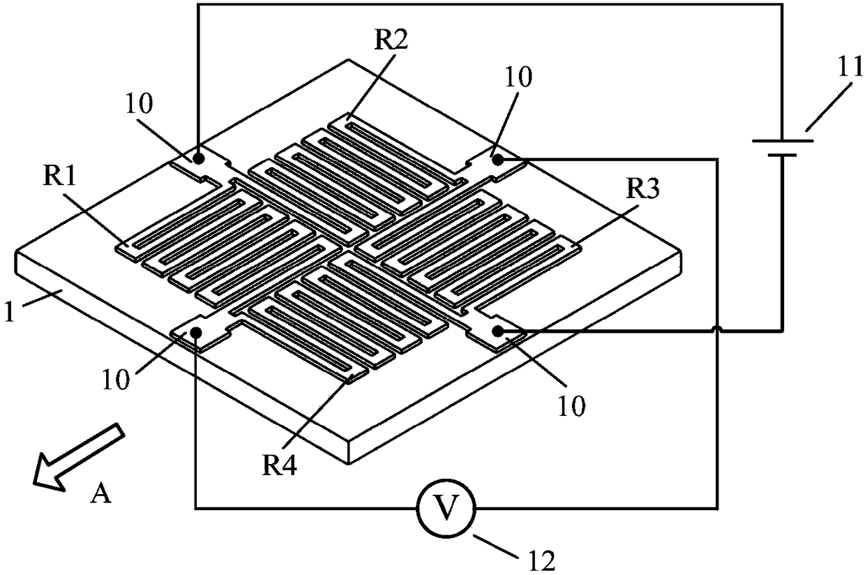 Temperature self-compensating strain gauge