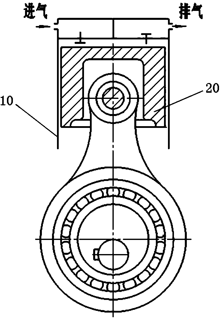 Transmission mechanism used for reciprocating compressor