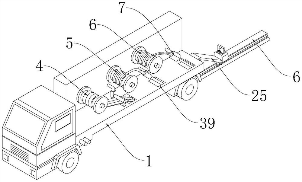 A portable thread embedding device for water conservancy and hydropower projects