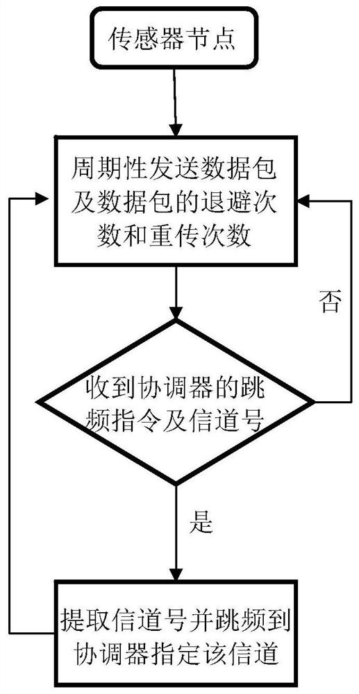 A method for avoiding interference between wireless body area networks