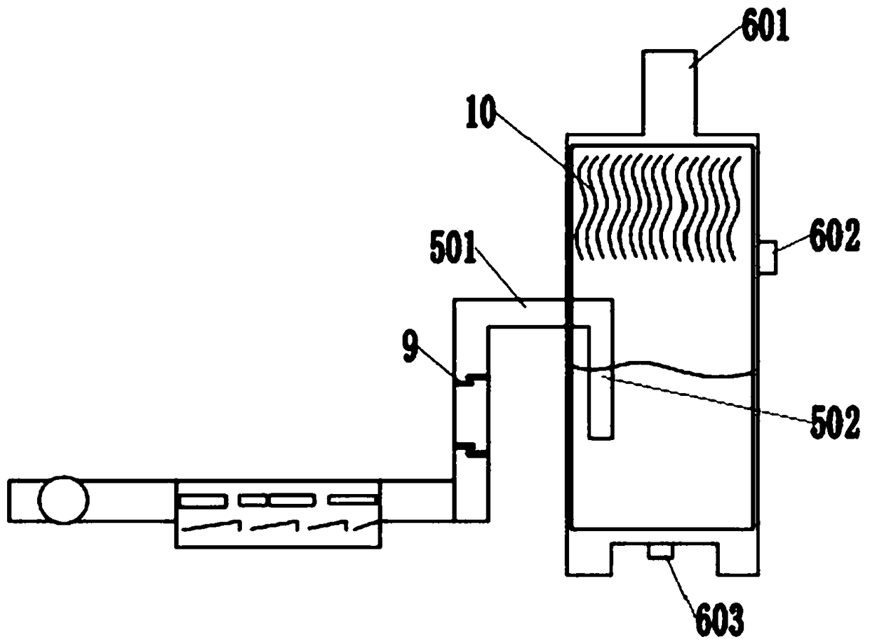 Energy-saving environment-friendly dust settling and dust removal equipment