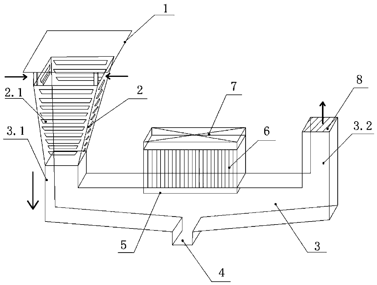 Semiconductor cooling air water drawing device