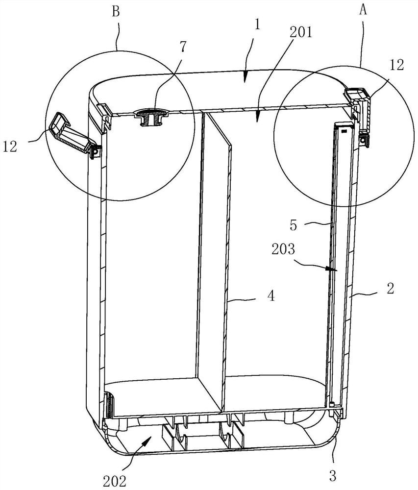 Vacuum food fresh-keeping device