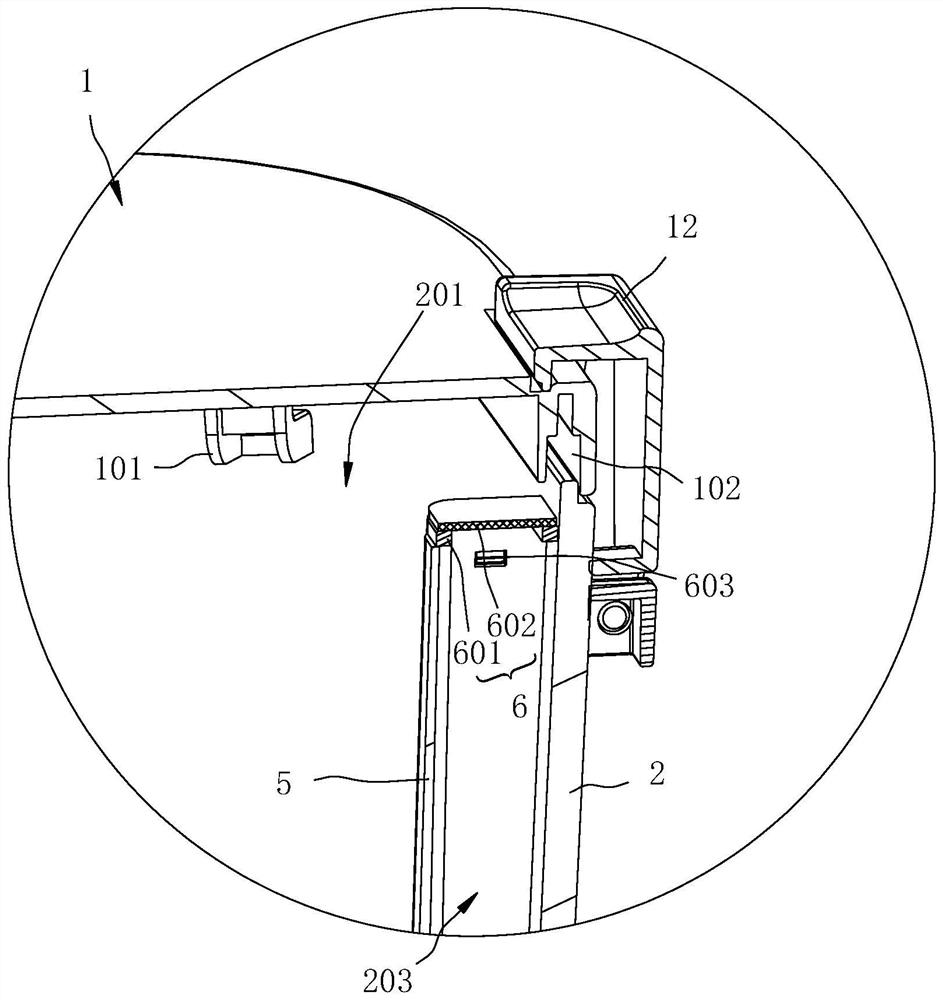 Vacuum food fresh-keeping device