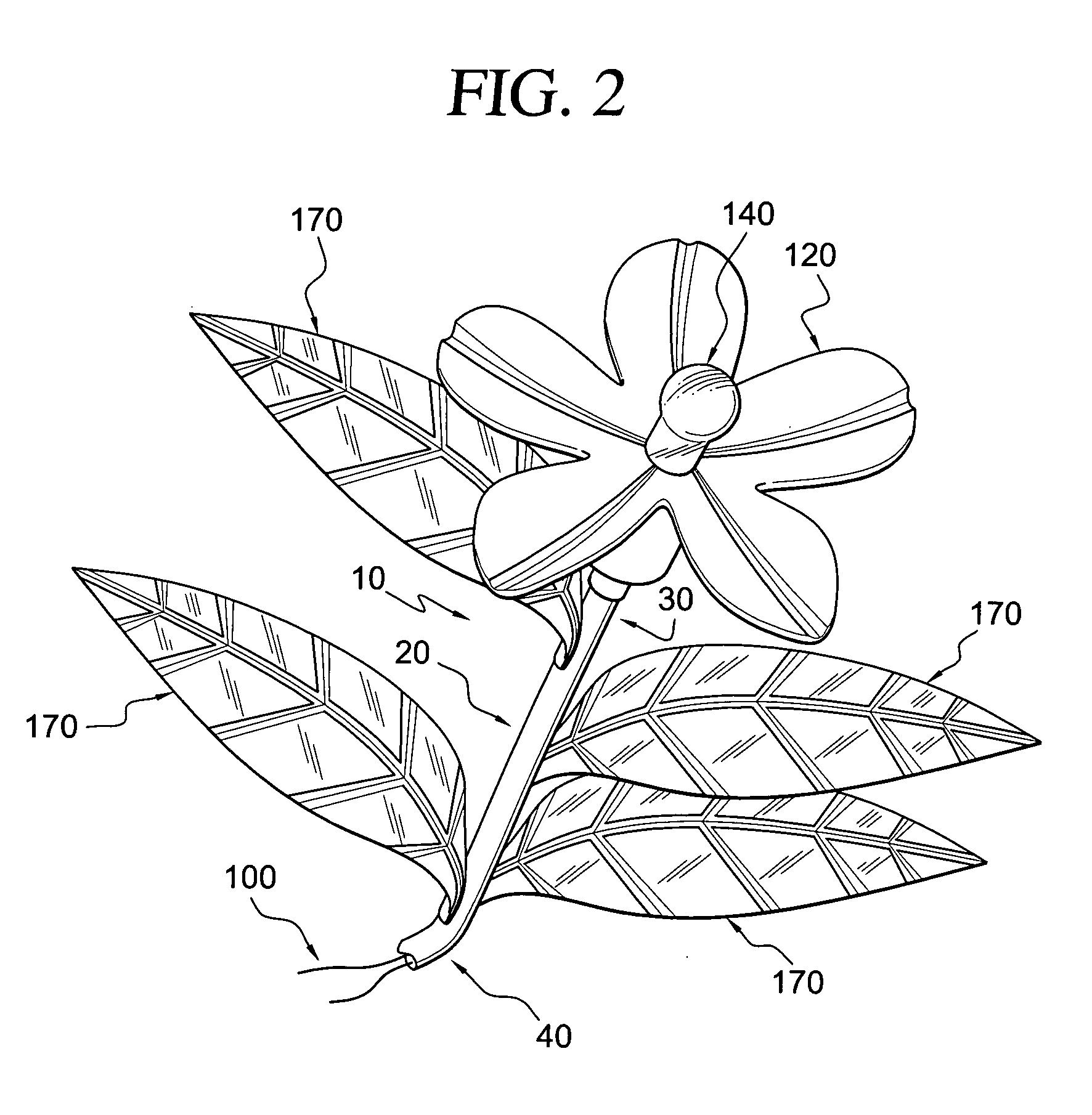 Illuminated artificial flowers and manufacturing and assembly methods thereof