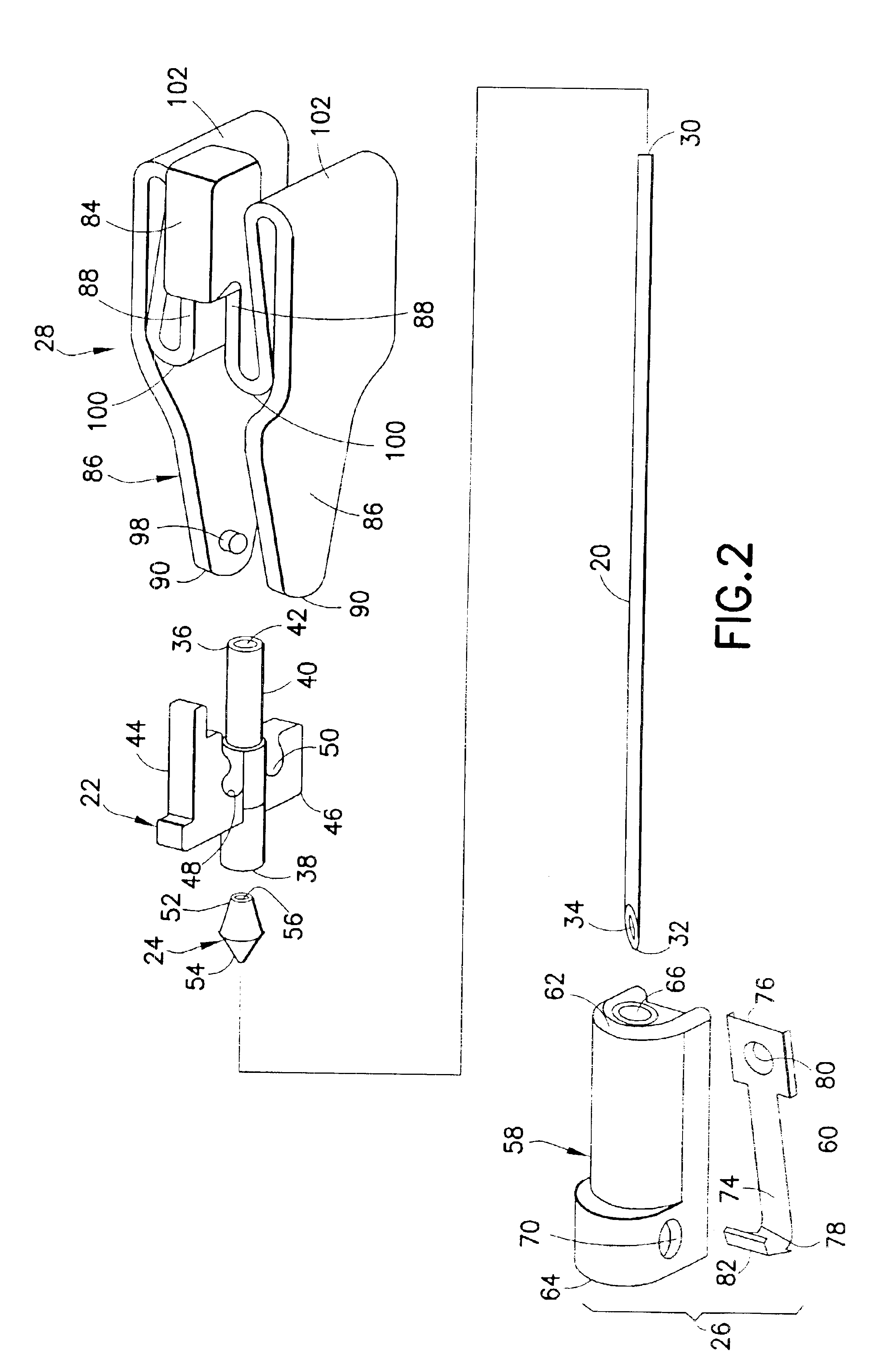 Passive safety device for needle of IV infusion or blood collection set