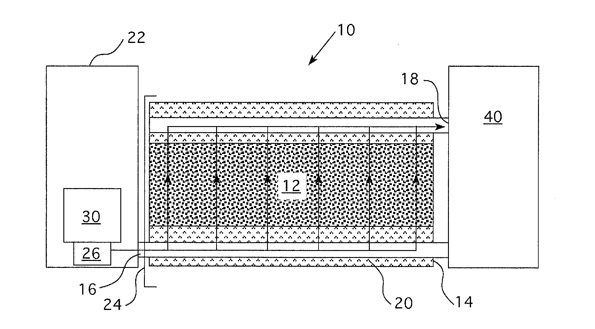 Wastewater treatment system and method for removal of contaminants via mixed metal oxide beds