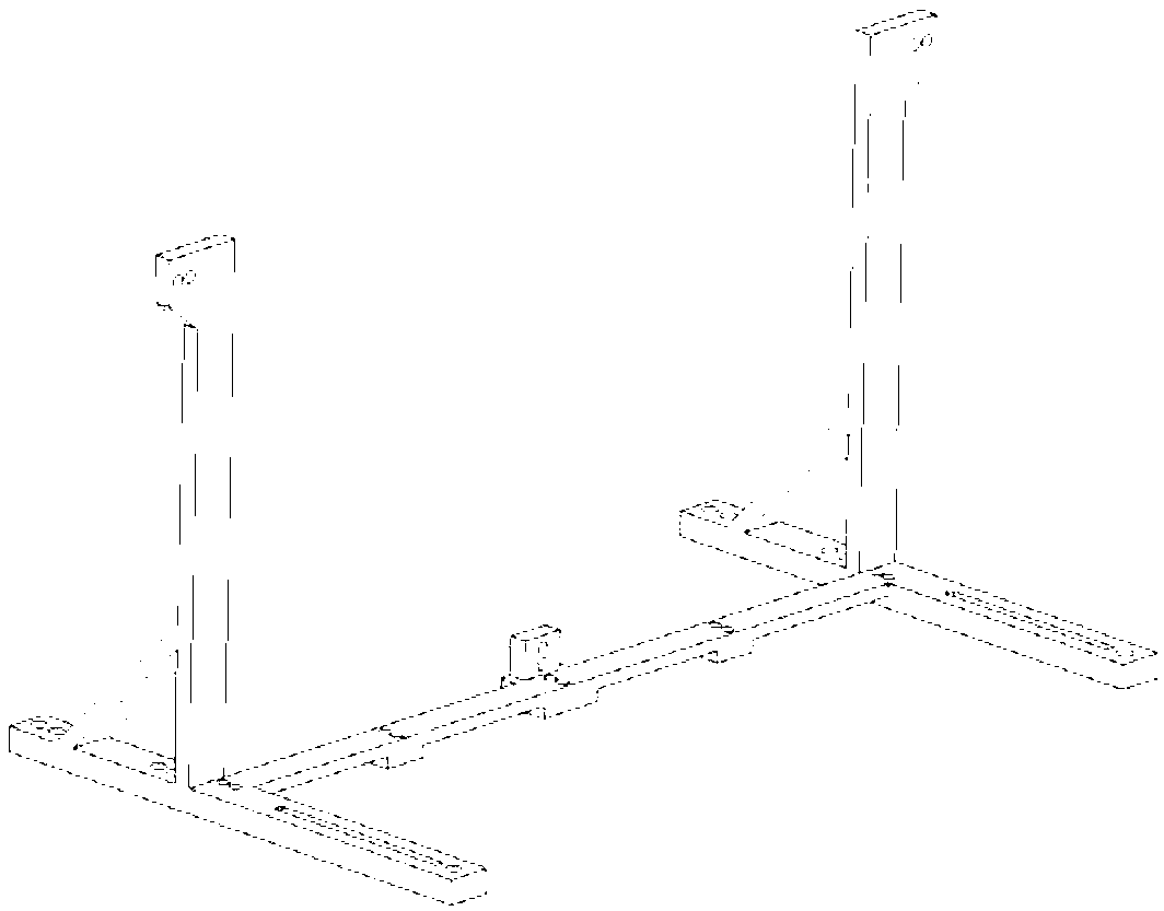 Reflection and transmission testing device for microwave/millimeter-wave frequency band vortex electromagnetic waves