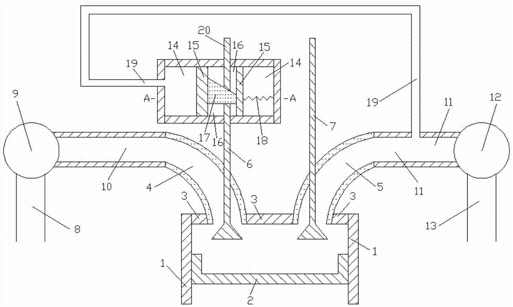 Device for adjusting lift of intake valve of supercharged engine