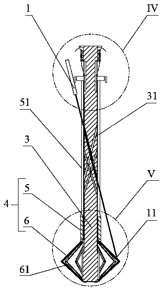 Multifunctional wound suturing device for abdominal surgery of surgical department