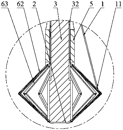 Multifunctional wound suturing device for abdominal surgery of surgical department