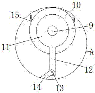 High-frequency vibration dewatering screen large in discharge rate