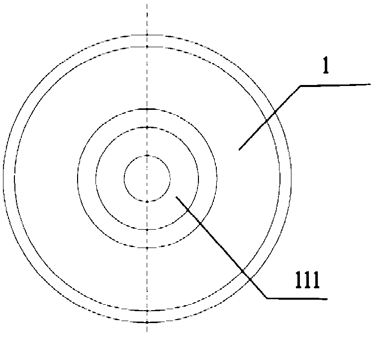 A bottom hole rotating speed sensor based on centrifugal force