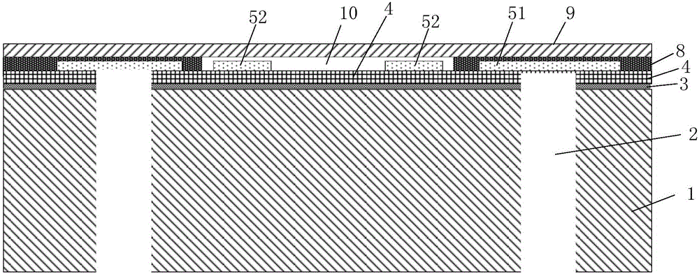 Packaging structure of SAW filter and manufacturing method thereof