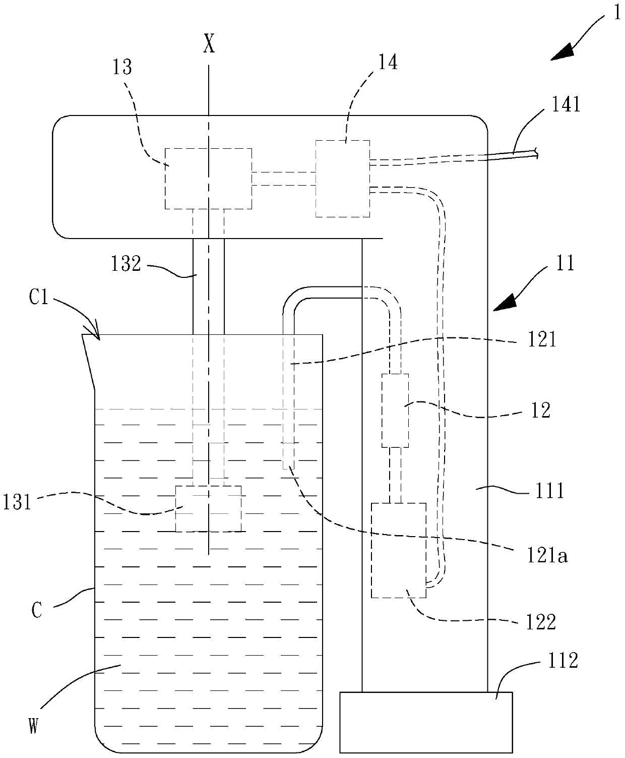 negative ion water generator