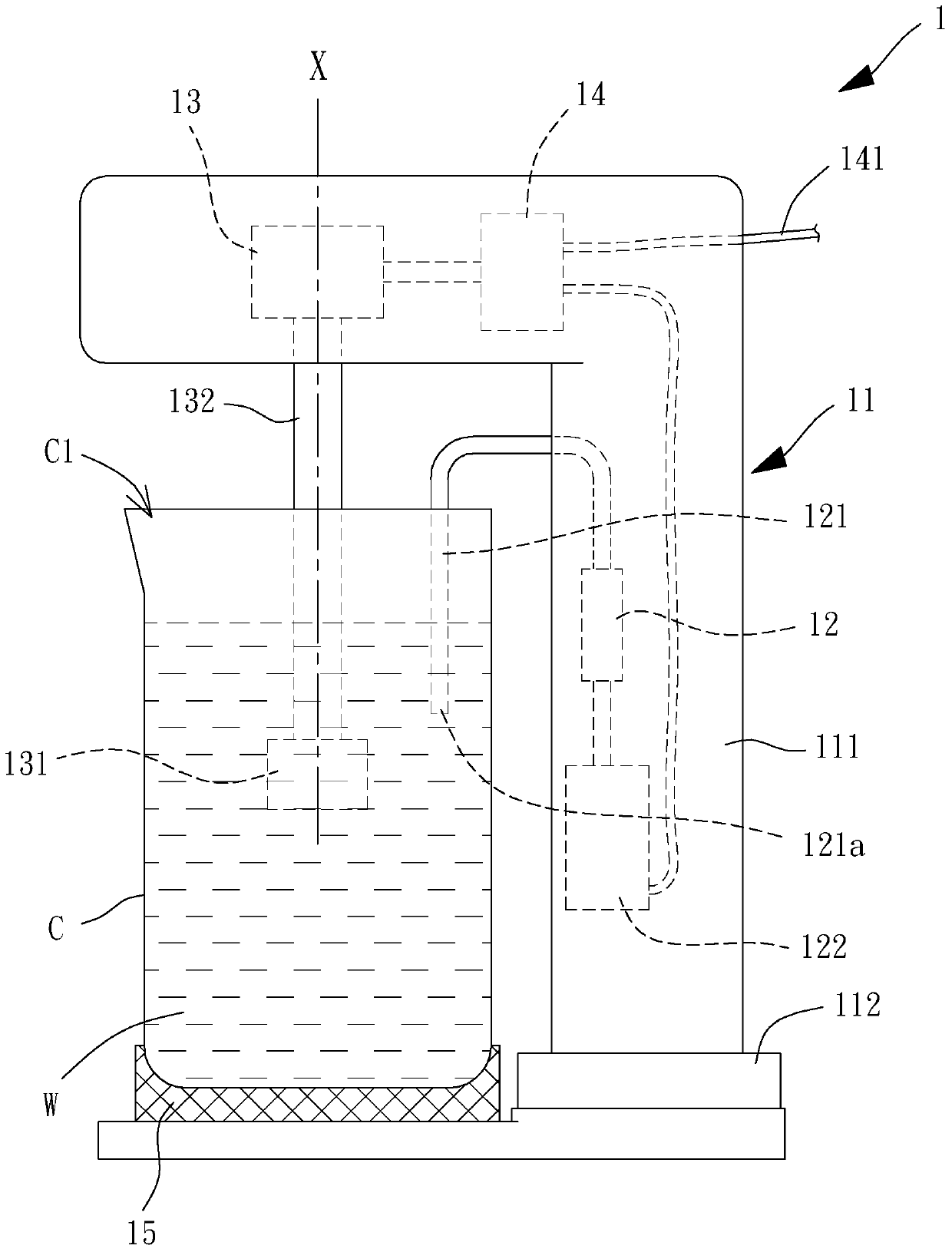 negative ion water generator