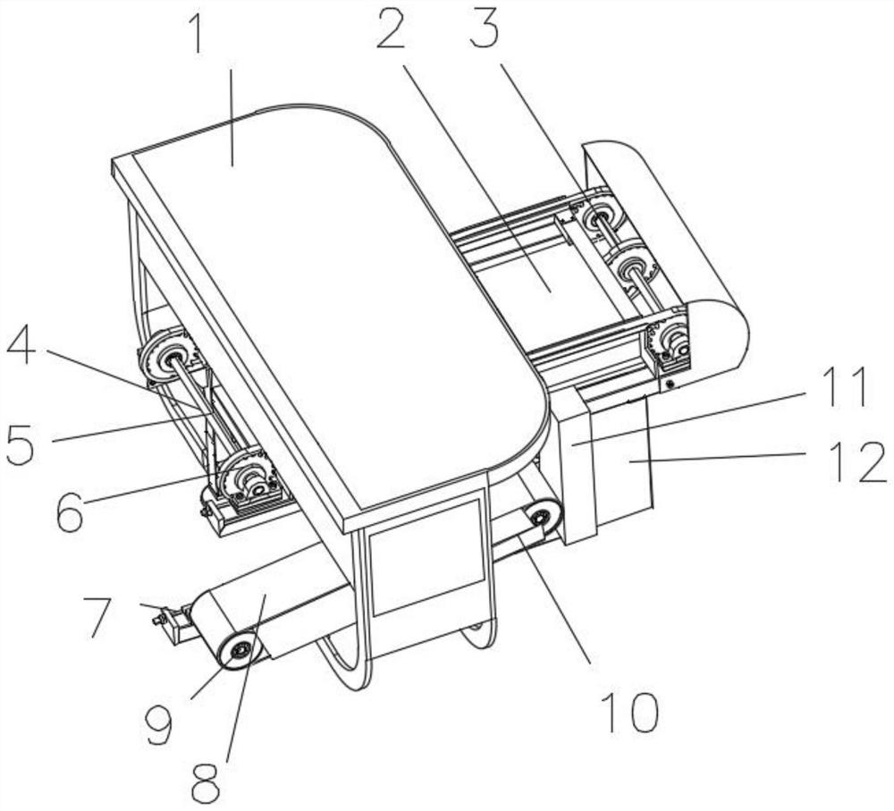 A kind of cut-off equipment and cut-off method for H-shaped steel production