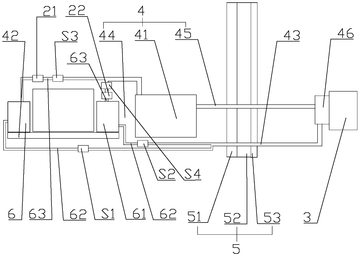 Split type refrigerating linkage unit