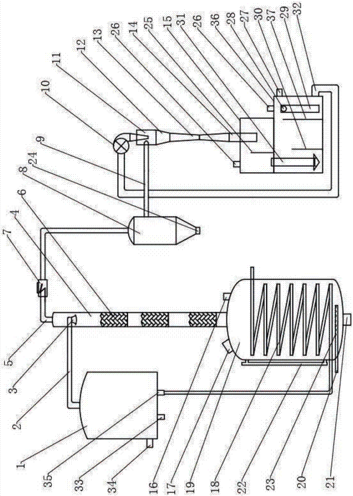 Cottonseed crude oil purification device and process by leaching method
