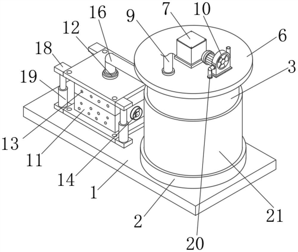 Injection molding device for tooth socket forming equipment