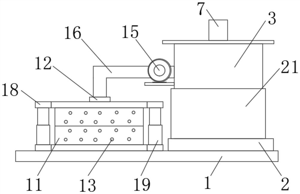 Injection molding device for tooth socket forming equipment
