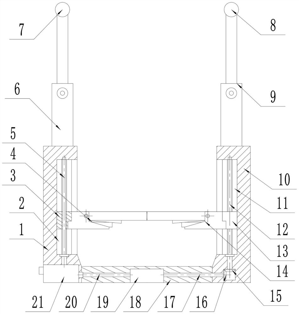 Rehabilitation exercise device for orthopedic nursing