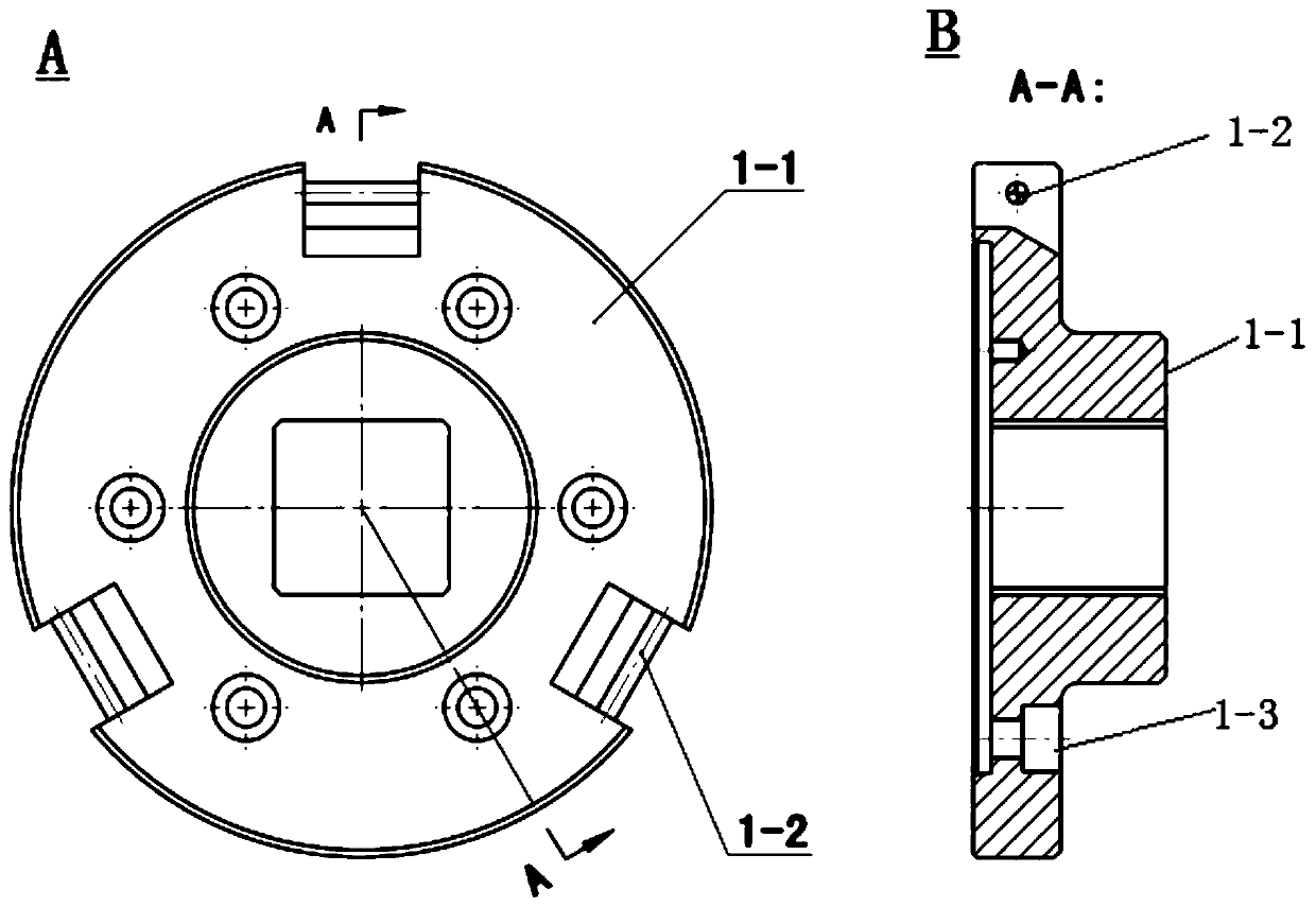 Adjustable bolt pre-tightening device and method for fastening bolt