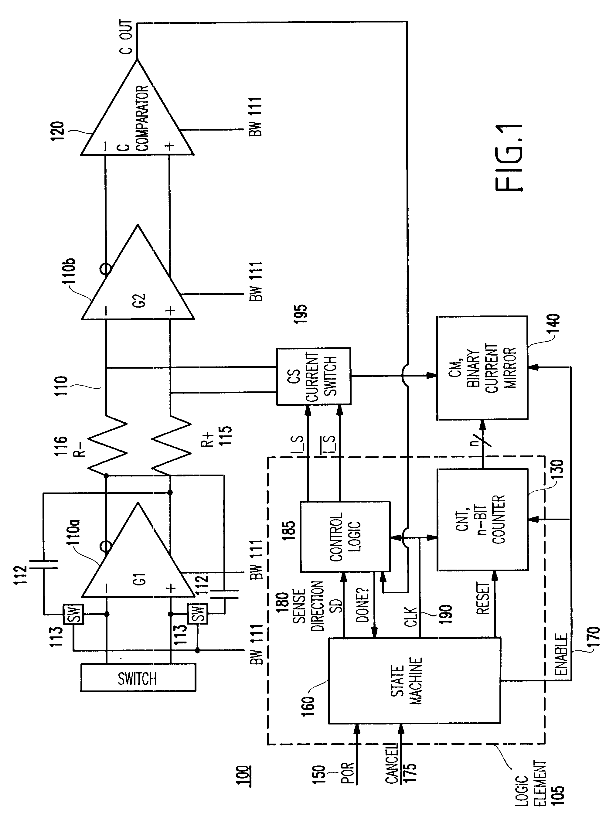 Method and circuit for automatically correcting offset voltage