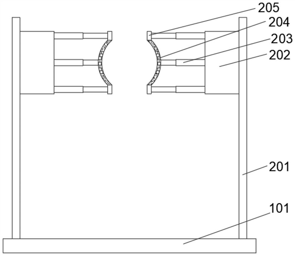 Fluid conduction branch pipe and main pipe edge curling and welding equipment